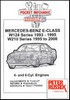 Peter Russek manuals, Pocket Mechanic for Mercedes-Benz E-class, Series W124 and W210, 1993 to 2000 E200, E220, E230, E280, E320 Models 4 Cylinder and 6 Cylinder Engines