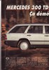 Essai Mercedes 300TD Turbo