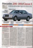 Automobile magazine analyse de la w124